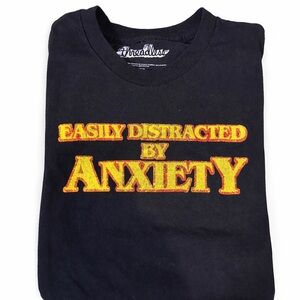 Threadless Black Cotton Tee